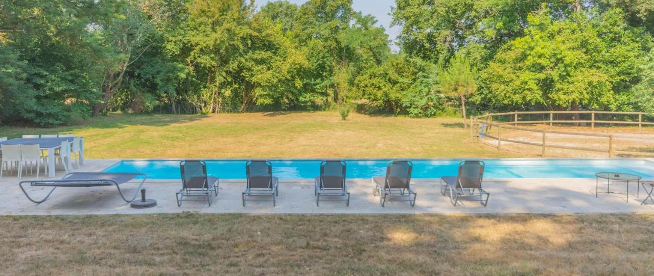 Вилла Fabuleux - Domaine Du Moulin D'Andraut Bordeaux-Chevaux-Golf-St Emilion Монтюссан Экстерьер фото